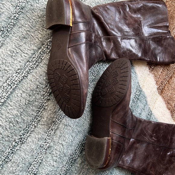 Isolá brown boots size 9 1/2 - Picture 6 of 10